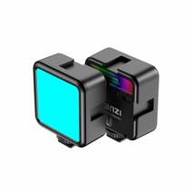 울란지 VIJIM RGB VL49RGB VL49 미니포켓 LED 조명 색온도 조절가능 마그네틱 기능 미니 조명 개인방송장비, VL49RGB 단품