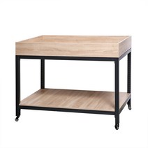 이동식 과일진열대 수박진열대 야채 매대 미니펜트리, 상세 페이지 참고, 100X80X85CM