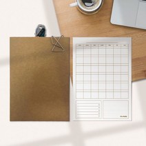 [천삼백케이] [라이브랠리] I AM MEGAN 크라프트 바인더 + A5 MEMO PAD 세트, I AM COCO(코넬)