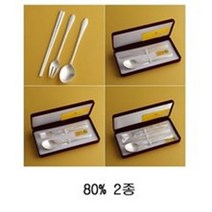 엔젤 어린이 은수저 80% 2종 수저 젓가락 포크 전통 은수저세트 건강지킴이 고급 건강 유아 아동 수저 포크 백일 돌 생일 선물세트 글자 각인은 별도, 수저+포크+무료종이포장