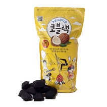 순수100% 코코넛 숯 3kg 코블랙 직화 훈제 불멍 캠핑 바베큐그릴