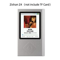 Zishan Z4 휴대용 MP3 음악 플레이어 듀얼 ES9038Q2M HIFI 앰프 블루투스 5 1 차량용 디지털 USB DAC 2 5mm 4 4mm 밸런스드 동축 출력, 01 Z4