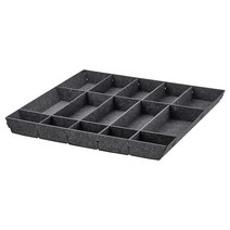 서랍용 길이조절 주방용품 식기도구 정리함 그레이 60 cm, 1개, 기본