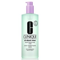 [해외정품] Clinique Jumbo All About Clean Liquid Facial Soap Mild, Skin Type 1/2