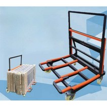 이동식 접이식 유리 운반대 대리석 샷시 구르마 석재운송, H