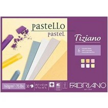 파브리아노 띠지아노 파스텔전용 스케치북 160g A4 30매 P01