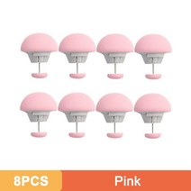 리빙 박스 이불 정리함 잠금 해제 8-16 개 침대 시트 이불 클립 원 키 이불 커버 패스너 클립 미끄럼 방, 한개옵션1, 01 8pcs Pink