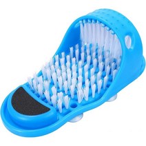 Simple Feet CleanerEvermarket Magic Foot ScrubberExfoliating Easy Cleaning BrushFeet Washer Shower S, 발 스크러버 슬리퍼