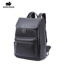 바이슨데님 수제가죽 학생 직장인 15인치 노트북 백팩 가방 N20294