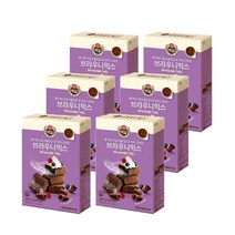 백설 리얼 초코칩 브라우니 믹스 320g, 6개