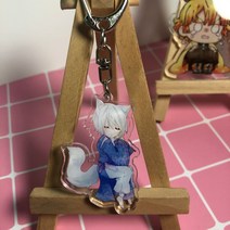 오늘부터 신령님 굿즈 키링 펜던트, K