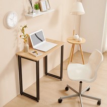 티지 800 슬림책상 사이드탁자 1인용책상 카페 테이블, 단품