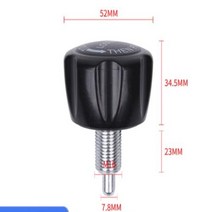스핀바이크 스탠다드형 실내자전거 체육관 회전 핀 샤프트 손잡이 나사산 스프링 풀 핀 홈 피트니스 회전 풀 핀 스포츠 풀 핀, 3, 3