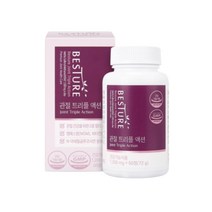 내추럴에프엔비 베스처 관절 트리플액션 MSM 1200mg 60정 1박스