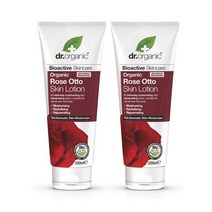 Dr Organic 닥터 오가닉 로즈 오또 스킨로션 200ml 2팩 Rose Otto Skin Lotion, 2개