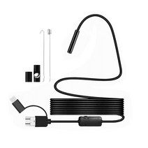 5.5mm 산업용 내시경 멀리 초점 전화 Borescope 카메라 안드로이드 장치에 대한 720p HD 비디오 Usb c 검사, 01 soft cable_06 10M_01 5.5mm