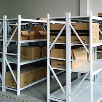 나이스선반 경량랙세트 조립식 앵글 철제 무볼트선반 다용도선반 창고선반 소형창고선반 깔끔 철판 올화이트, B형(폭60cm), 연결형(기둥1개)