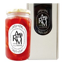 첨가물없는 청아람 프리미엄 수제청 홈카페 답례품 선물세트 과일청, 1개, 실속1구(오렌지라즈베리)