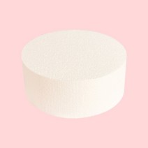 원형 스티로폼 케익 모형 1호 2호 3호 높이 60mm 슈가크레프트 크림클레이 아이싱연습, 원형)지름300mmx높이60
