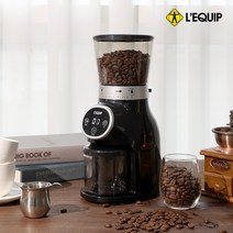 [커피플렉스] [리큅] 커피원두 그라인더 LCG-C2001, 블랙