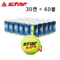 스타 테니스공 메치 포인트 TB172 시합구 1박스 30캔=60볼, 단품