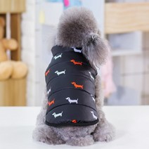 강아지 옷 내복 닥스훈트 프렌치불독 웰시코기 실내복따뜻한 개 자켓 복장 의류 232, L, 검은 개
