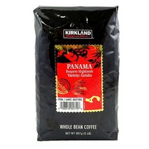 Kirkland Signature 미국코스트코 부드러운풍미 보케테 풀시티로스트 파나마 게이샤원두커피 2lb 1개