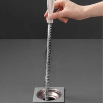 매직 와이어 배수구 흡착 청소솔 하수구 이물질 제거, 1개, No 01. 뚫어뻥 청소솔 45cm