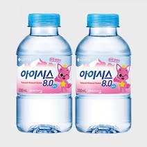 롯데 아이시스 핑크퐁 200ml 미니생수 어린이생수 생수묶음, 60개