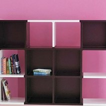 코너책장 틈새책장 거실책꽂이 더크린 DIY 3 M3 4B6 좁은 서재장 수납함, A TYPE