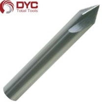 디와이씨 초경 1날 조각엔드밀 각도엔드밀, 90도 x 6mm, 1개