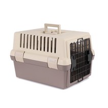 튼튼한 강아지 양문 이동장 켄넬 브라운 편한 웰시코기 말티즈 비숑 외출용