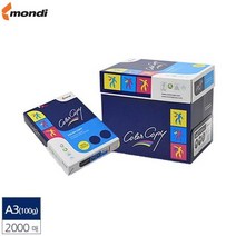 A3 컬러 레이져 전용 복사용지 백색 100g 2000매 복사/카피용지/고급용지/복사종이/프린터용