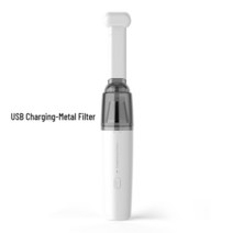 먼지 집진기 소형 필터 산업용 집진장치 목공용 미세 이동식 무선 Usb 컴퓨터 진공 청소기 자동차 방 Pc 클리너 미니 충전 핸드헬드 가정용 청소 도구, [01] SY01-Q8-color box, [01] USB Charging-1pcs