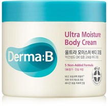 더마비 울트라 모이스처 바디크림 순한 파우더향, 430ml  5개