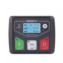 제네레이터 알터네이터 발전기 풀리 스타트 MebayDC30D 디젤 컨트롤러 자동 시작 중지 Genset 엔진 제어 박스 캐비닛 BX30D USB 인터페이스 PC 프로그래밍 가능, DC30D controller