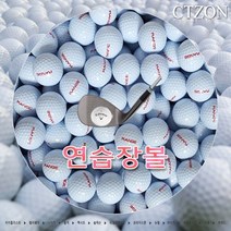 시티존 연습장용 골프공, 연습장용 레인지볼 새볼(100개)