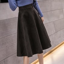 나사 스커트 가을 겨울