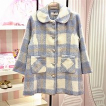 로엠걸즈 NC05 단정 체크 코트2 RGJC2311P