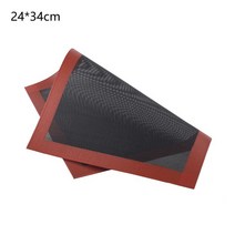 NonStick 실리콘 매트 페스트리 퍼프 천공 된 라이너 패드 마카롱 쿠키 빵 곰팡이 굽기 도구 오븐 시트 Bakeware, 24x34cm, 하나