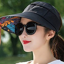 LW 썬바이저 돌돌이모자 썬캡 여름 등산 모자 낚시 여름모자 치마모자 썬캡모자 리본썬캡 패