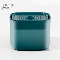 kimpets 반려동물 정수기 3L + 필터 1개, 녹색