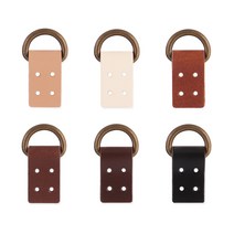 [1쌍] 미니 사시꼬미 앤틱디링 세트 가죽디링, 오일 다크브라운