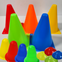 축구용품 축구교실 순발력 훈련 트레이닝 접시콘 스텝레더 축구콘 라바콘 칼라콘 민첩성 훈련 소형 유아체육 스포츠 세트 스피드훈련, 접시콘 50개+거치대
