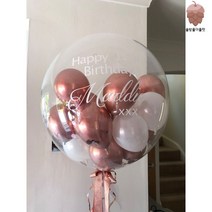 레터링풍선 브라이덜샤워 풍선 백일 기념일 생신잔치, 3.C