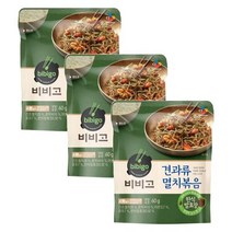 CJ 자취음식 비비고 견과류멸치볶음 밑반찬 60g 3개