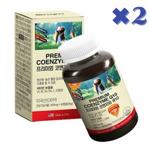 미국산 항산화 도움 코엔자임 큐텐 Q10 비타민 함유, 3통, 60캡슐