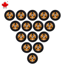 카페진동벨 CATEL CTT194 무선 호출 시스템 버튼 송신기 페이징 호출기 레스토랑 호텔 카페 웨이터 서비스 벨 버저, 15 버튼 유로