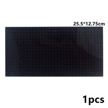 레고 MOC 기술 블럭 테크닉 32x32 32x16 도트 클래식 베이스 플레이트 블록, 블랙 32x16