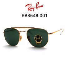 RAY BAN 레이벤 선글라스 더마샬 THE MARSHAL RB3648 001